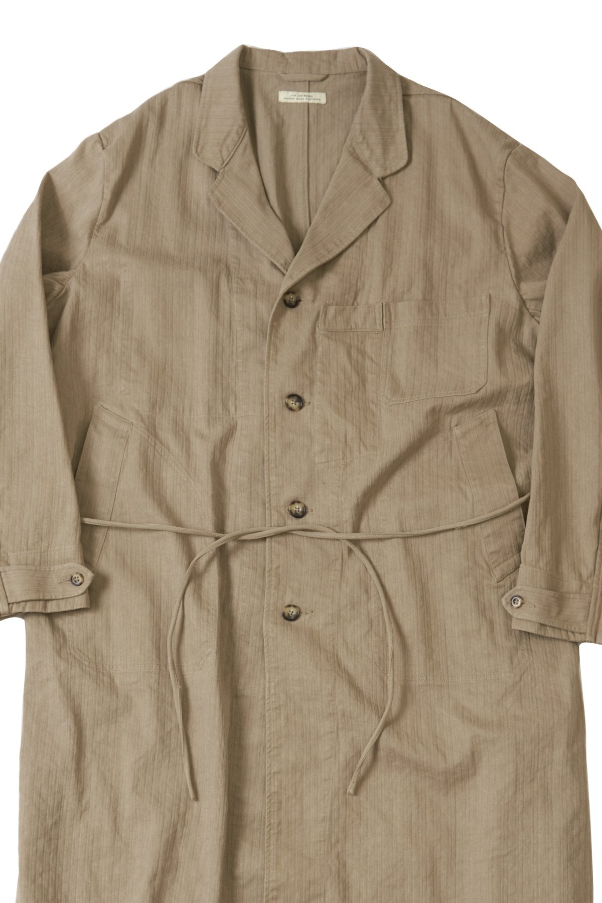 OLD JOE & CO. ROPED WAIST ATELIER COAT - 231OJ-JK10