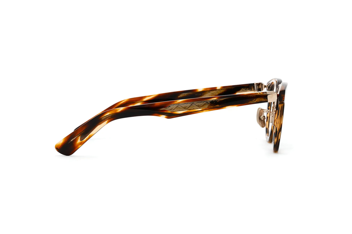 YELLOWS PLUS EYEGLASS FRAME LESTER Amber Mix Gold 530