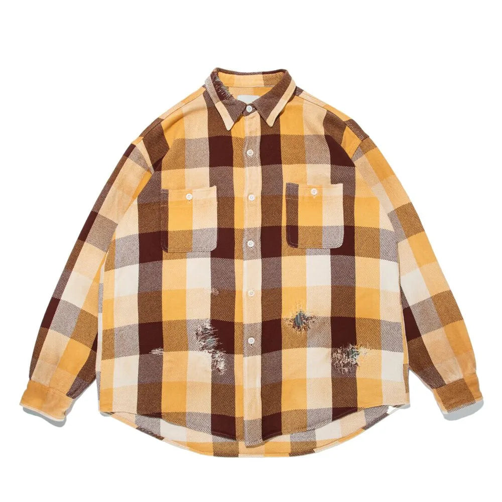 BOW WOW REPAIR AGEING FLANNEL SHIRTS – unexpected store