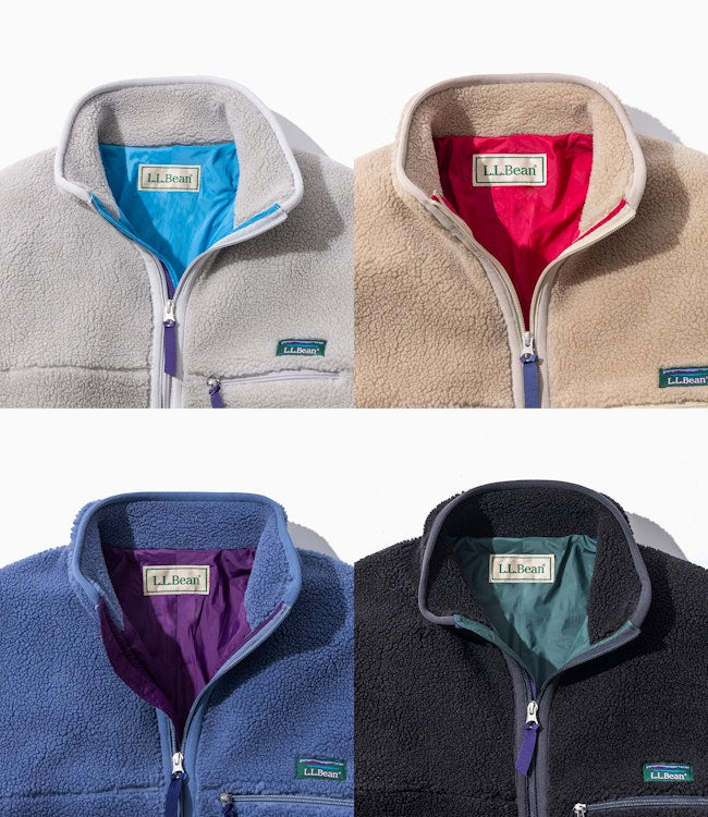 L.L.Bean JAPAN EDITION Women's Topsham Boa Fleece Jacket