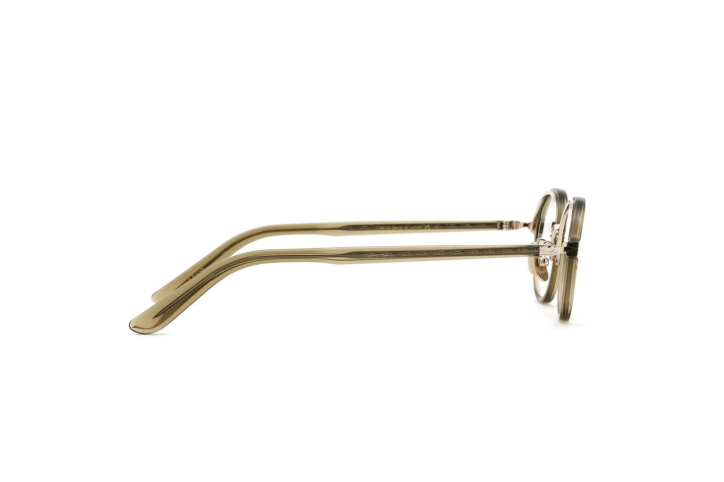 YELLOWS PLUS EYEGLASS FRAME SPENCER Grass Green Gold 284