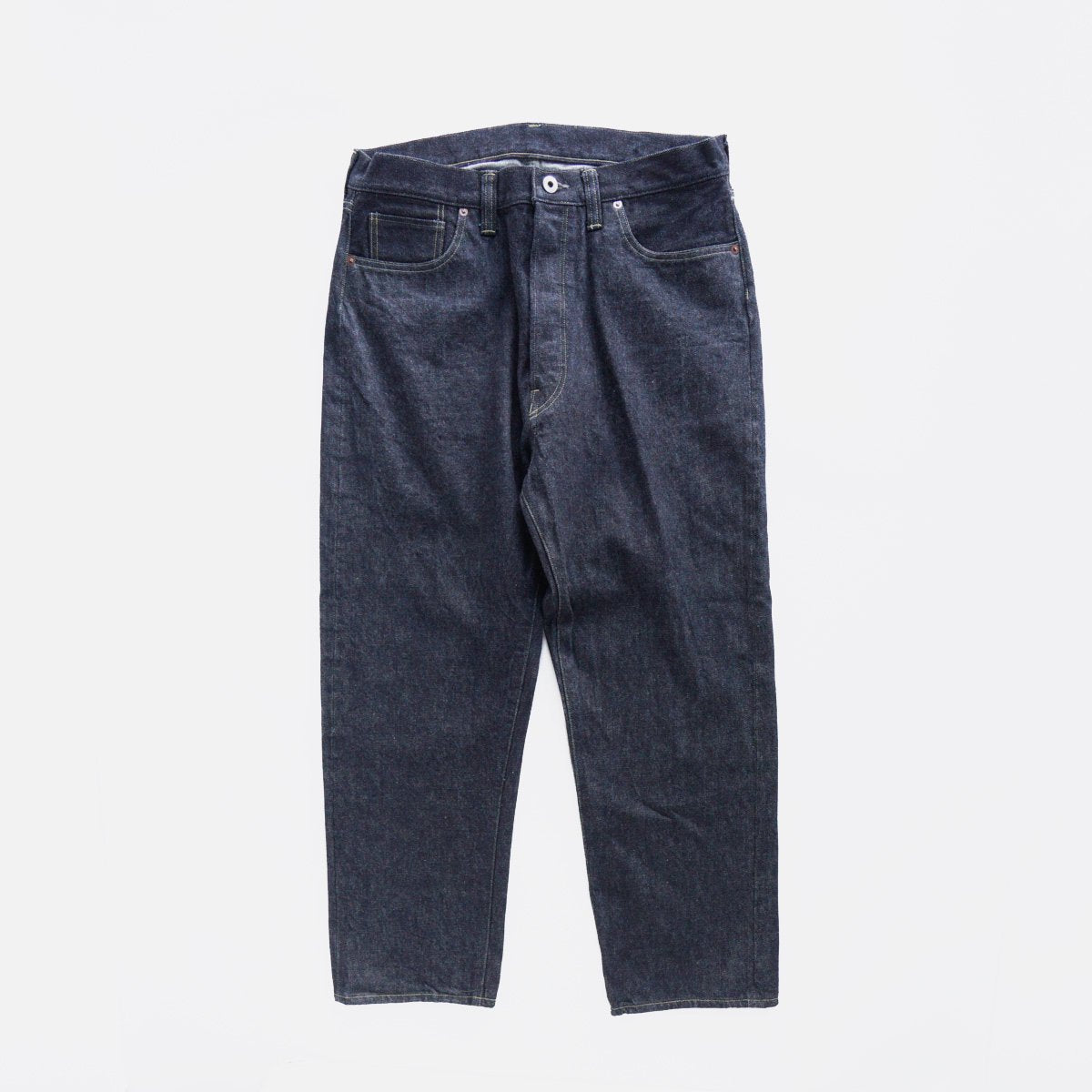 A.PRESSE Washed Denim Wide Pants