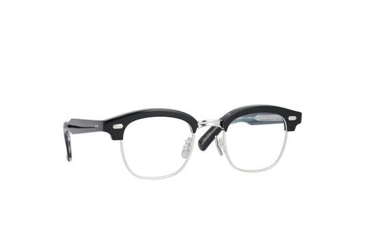 YELLOWS PLUS EYEGLASS FRAME KENRICK Black Silver