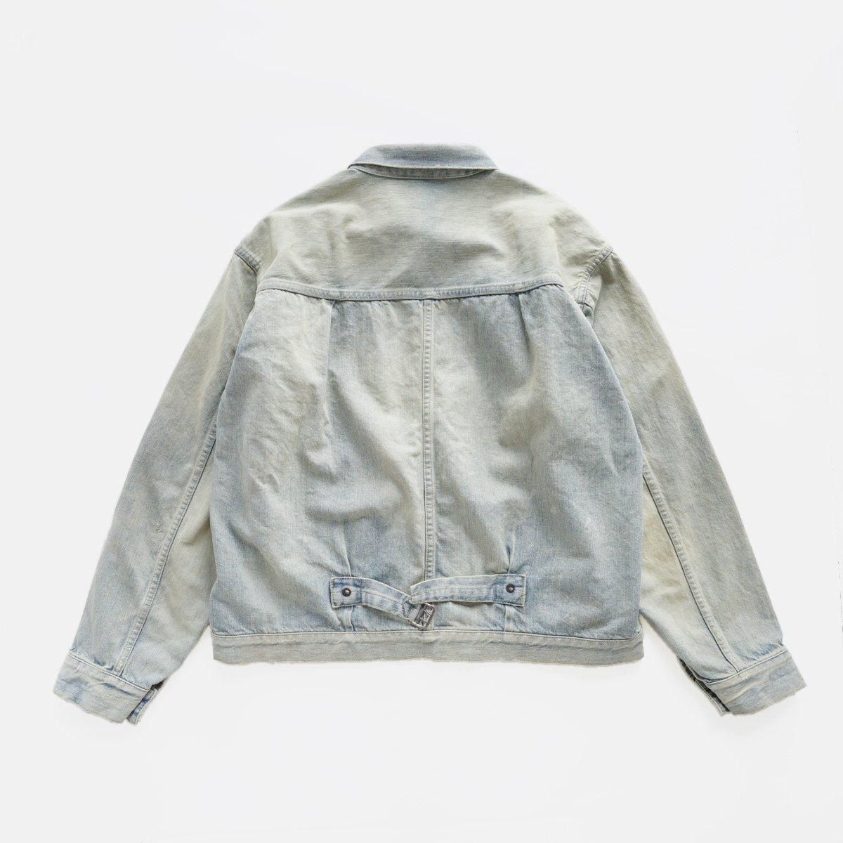 A.PRESSE 1st Type Denim Jacket (BLEACH)