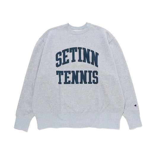 Setinn x Champion STN TENNIS Crew Sweat