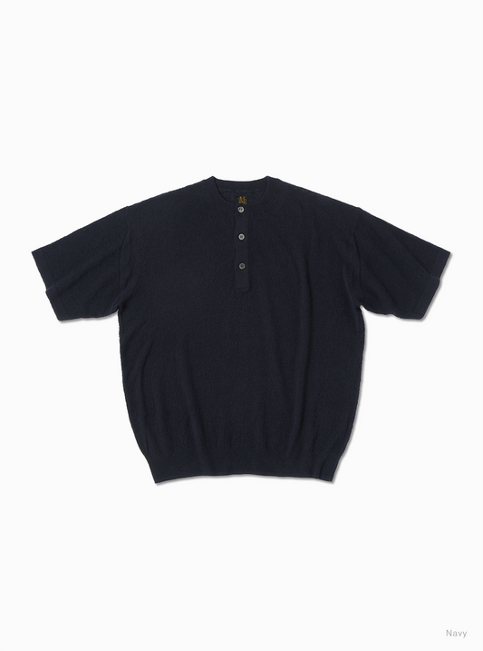 BATONER AMUNDSEN HENLEY NECK SHORT SLEEVE