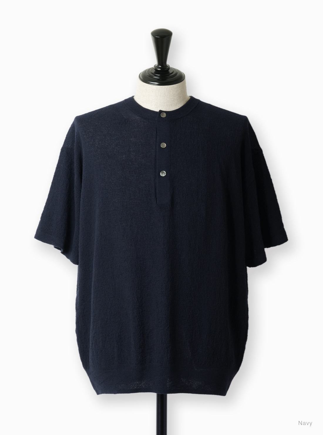BATONER AMUNDSEN HENLEY NECK SHORT SLEEVE