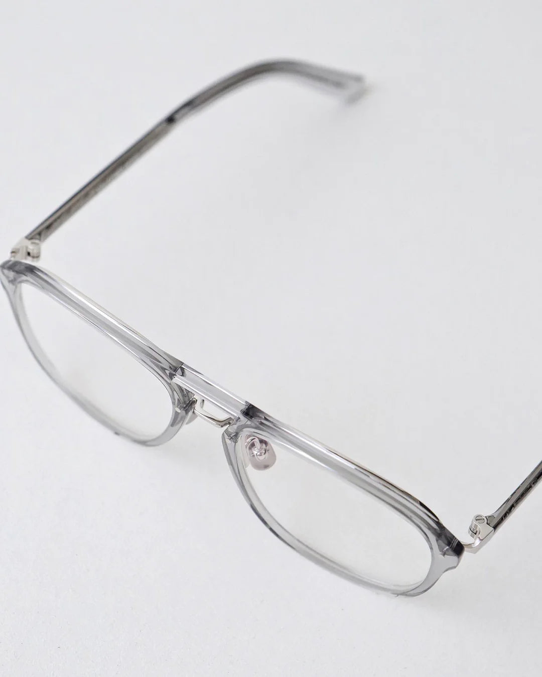 YELLOWS PLUS STAN EYEGLASS FRAME Phanton Gray/Silver