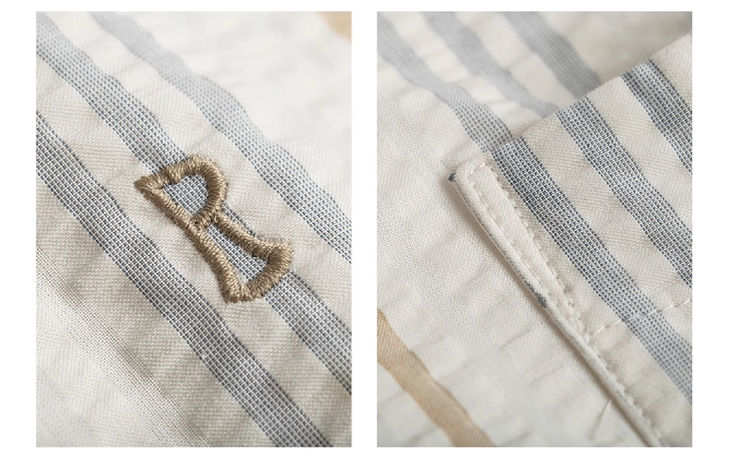 Burcs Seersucker Loose Shirt