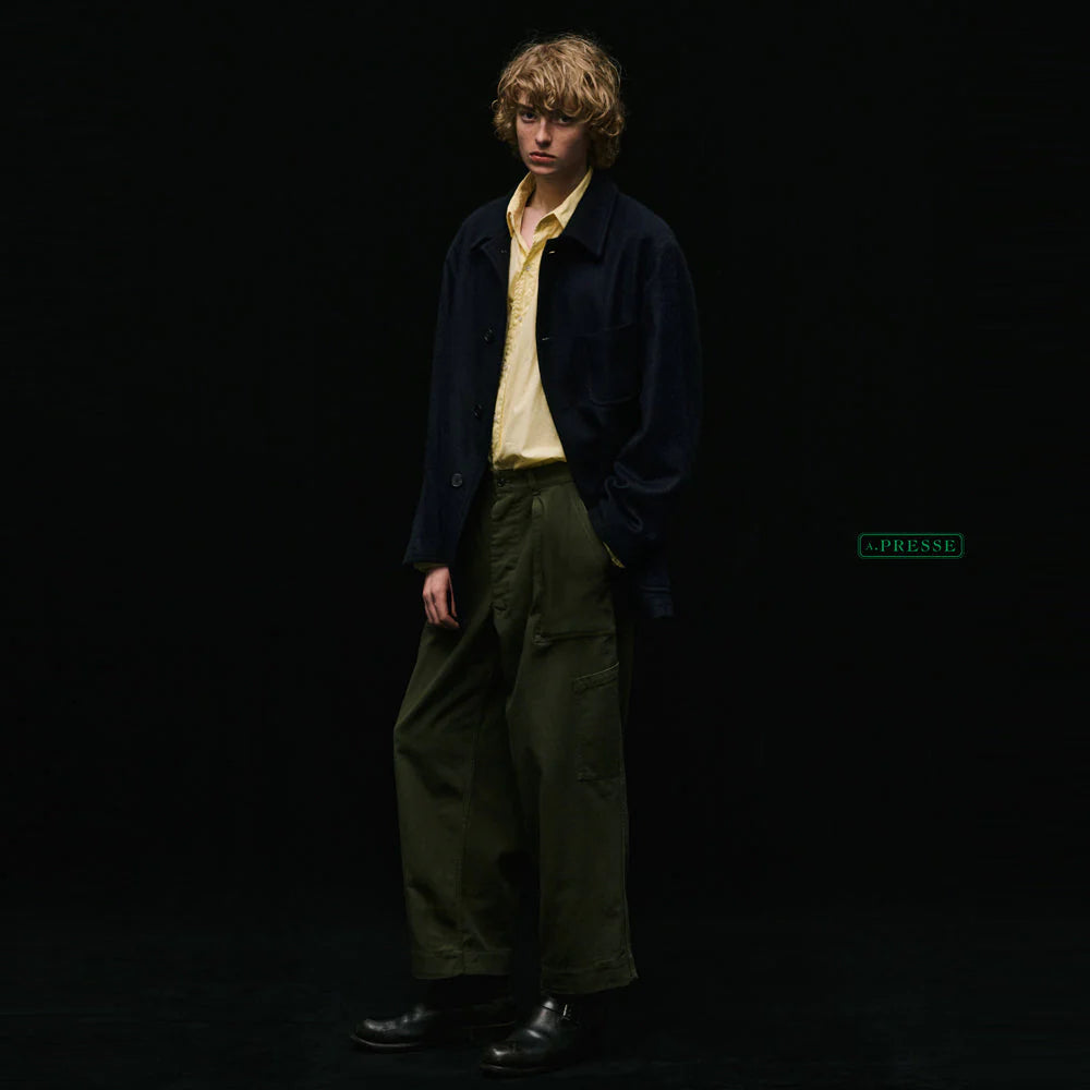 A.PRESSE Cashmere Light Flannel Jacket