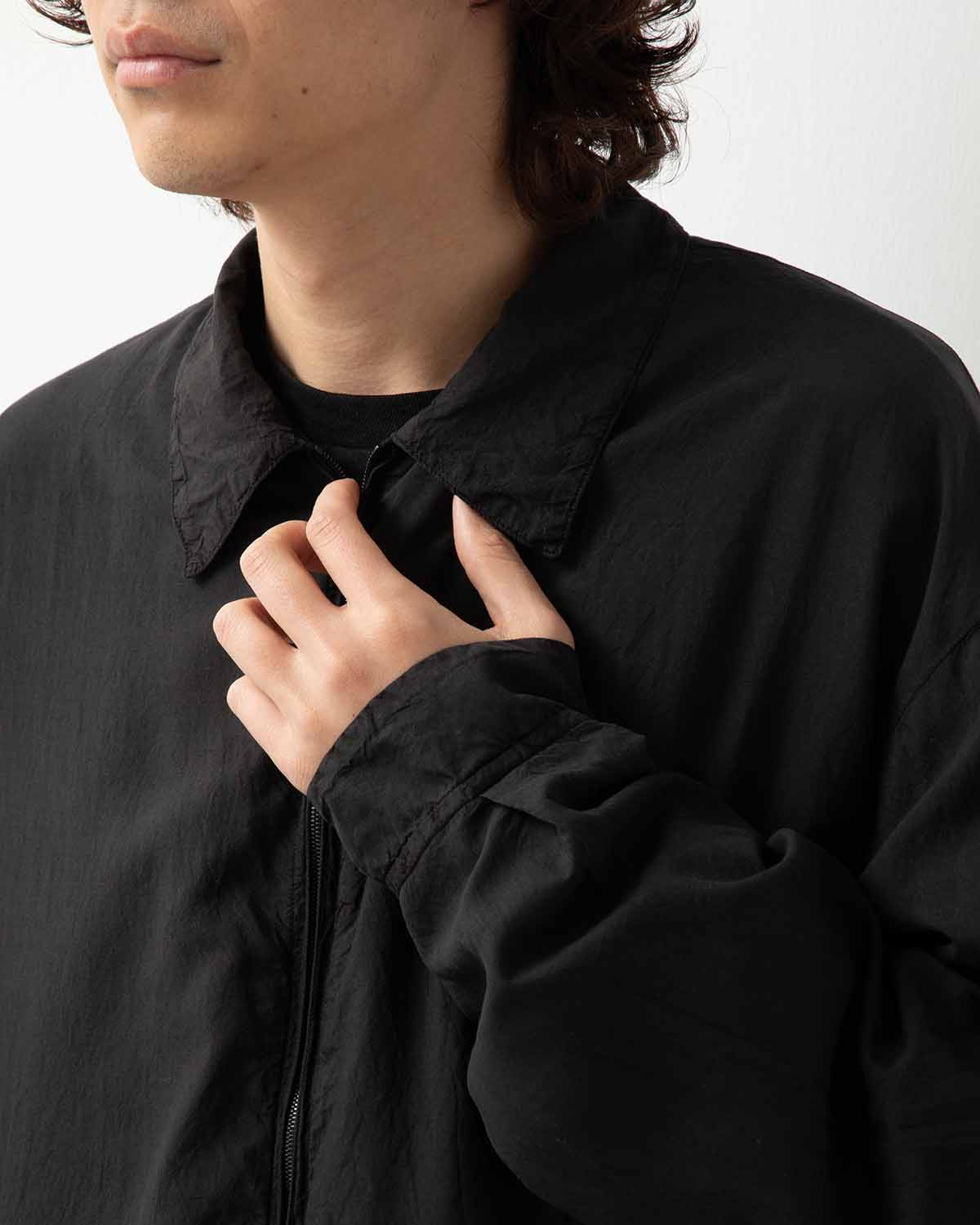 COMOLI Dyed Silk Blouson