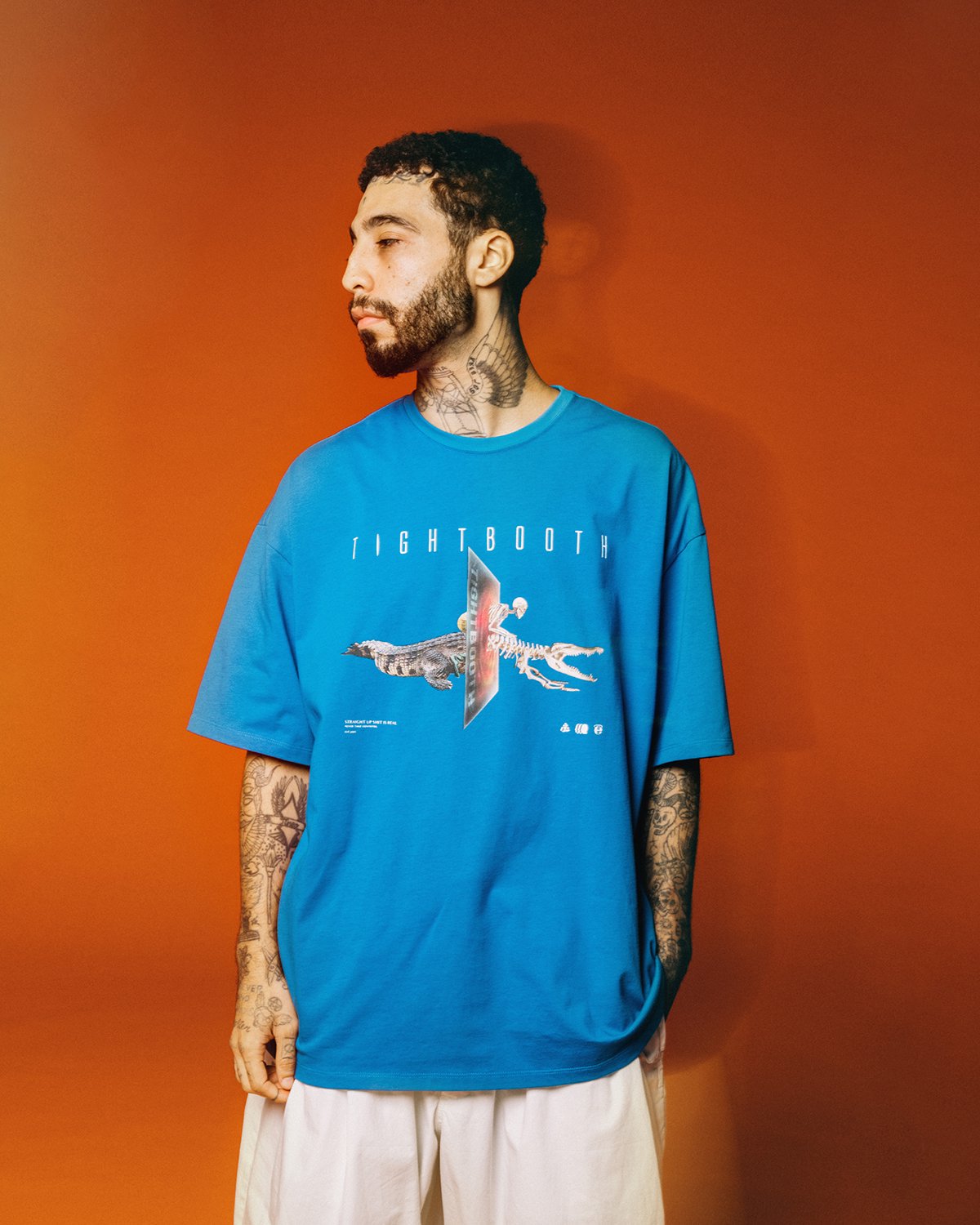 TIGHTBOOTH INITIALIZE T-SHIRT