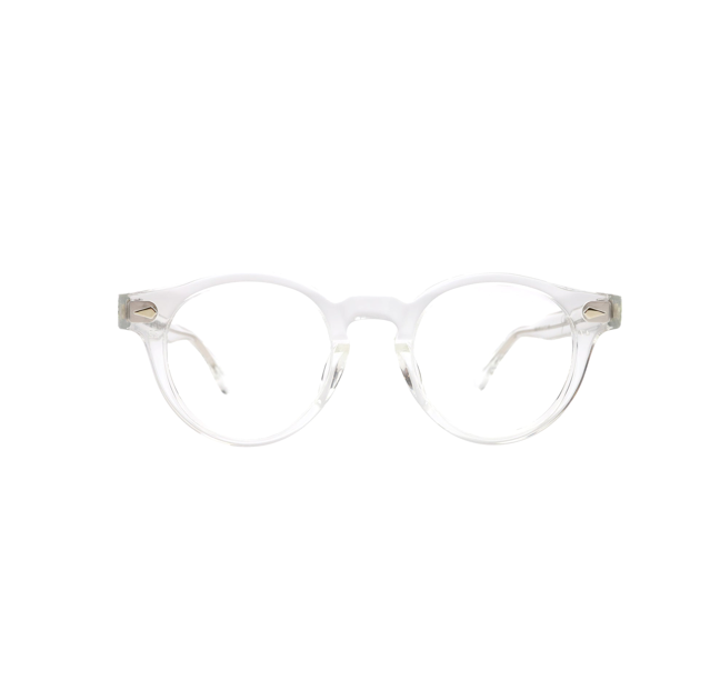 JULIUS TART OPTICAL HAROLD Eyeglass Frame Clear Crystal JULIUS TART OPTICAL HAROLD Eyeglass Frame Clear Crystal
