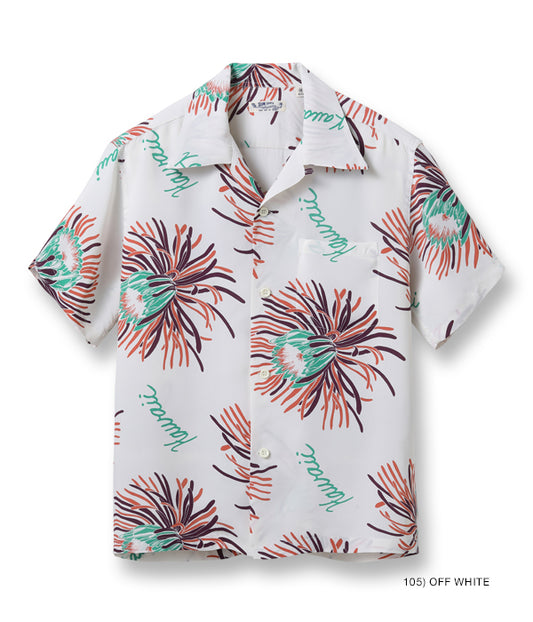 SUN SURF RAYON HAWAIIAN SHIRT “ISLAND BLOOM”