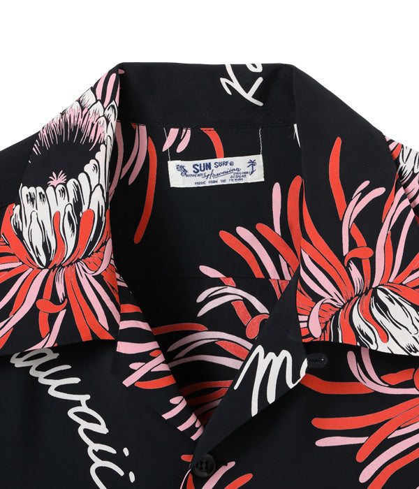 SUN SURF RAYON HAWAIIAN SHIRT “ISLAND BLOOM”