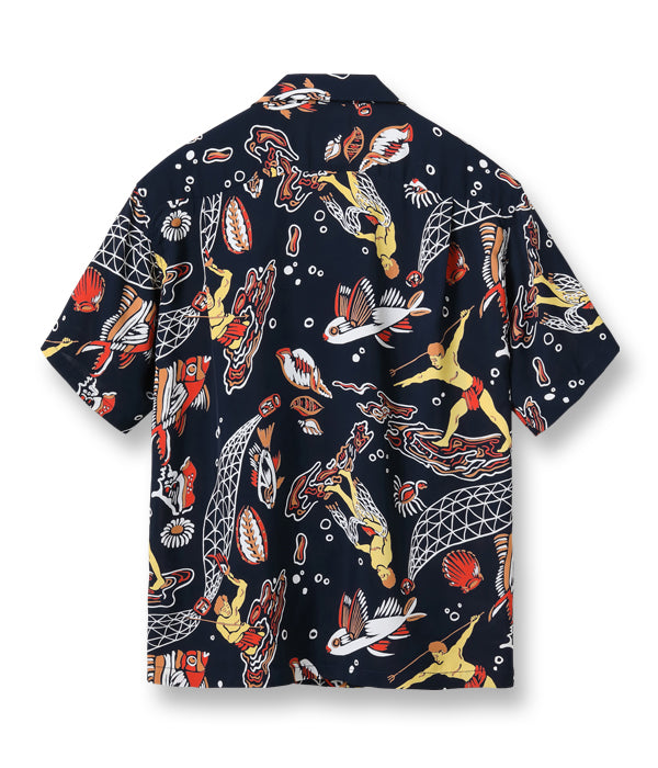 SUN SURF KEONI OF HAWAII “WAIKIKI REEF” by JOHN MEIGS