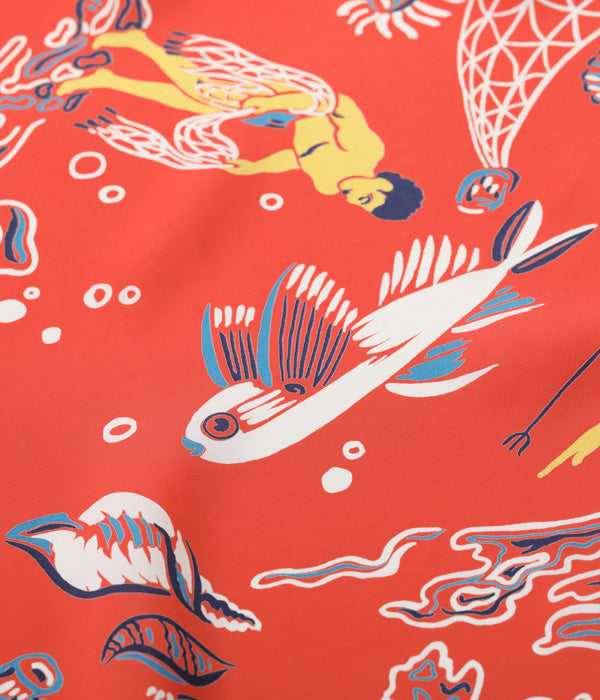 SUN SURF KEONI OF HAWAII “WAIKIKI REEF” by JOHN MEIGS