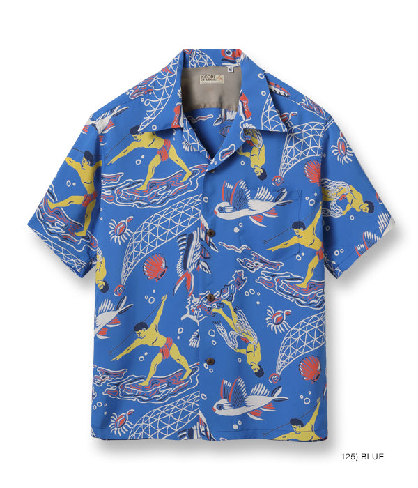 SUN SURF KEONI OF HAWAII “WAIKIKI REEF” by JOHN MEIGS