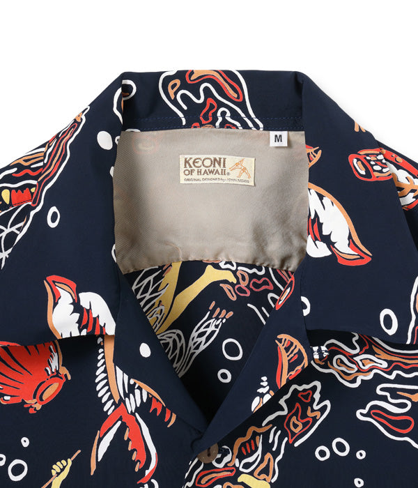 SUN SURF KEONI OF HAWAII “WAIKIKI REEF” by JOHN MEIGS