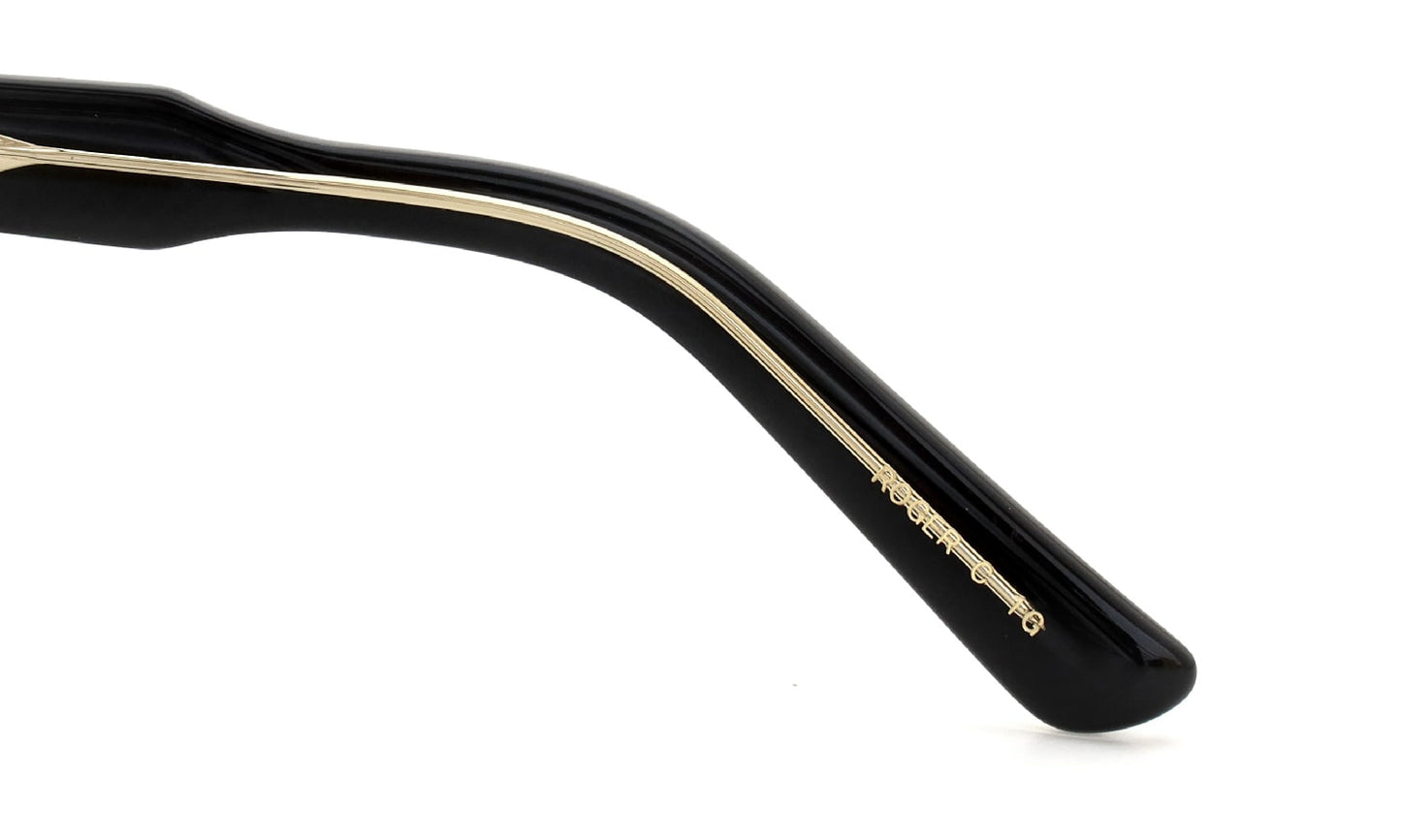 YELLOWS PLUS EYEGLASS FRAME ROGER Black Gold