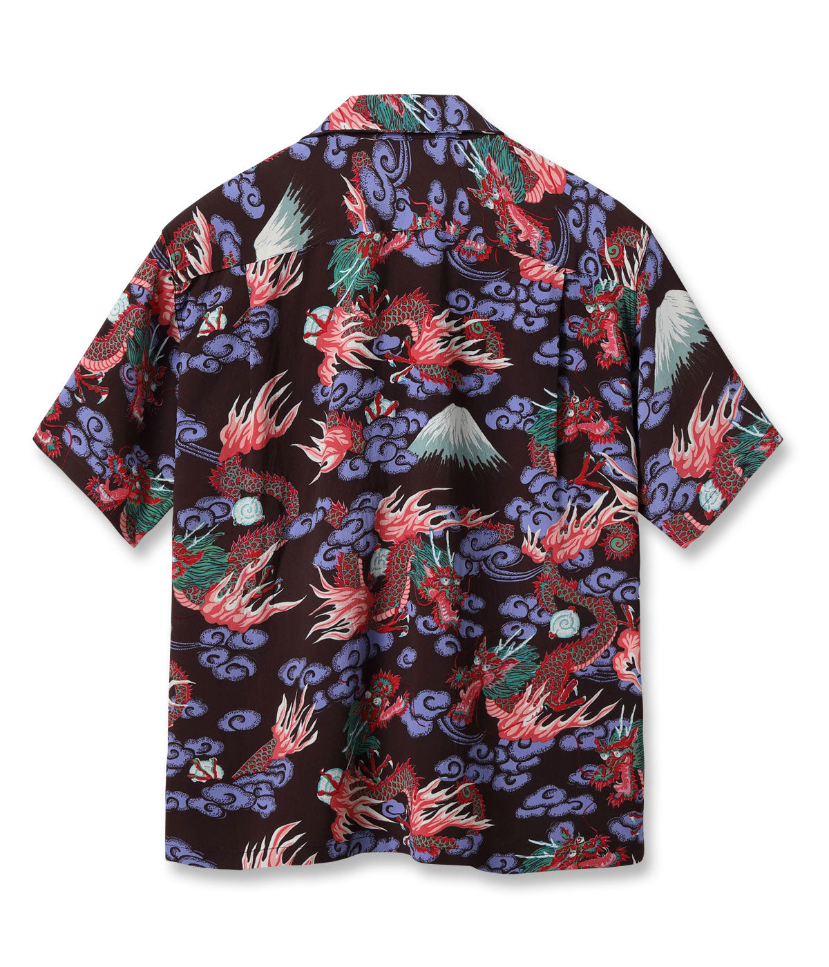 SUN SURF RAYON HAWAIIAN SHIRT “TEAM OF DRAGONS”