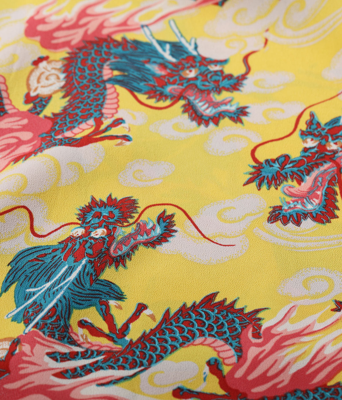 SUN SURF RAYON HAWAIIAN SHIRT “TEAM OF DRAGONS”