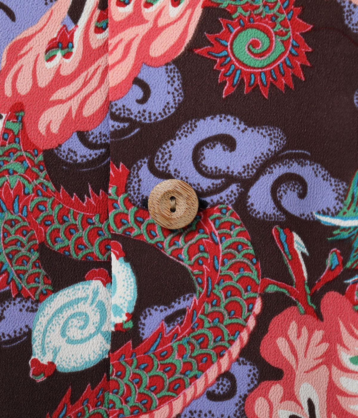 SUN SURF RAYON HAWAIIAN SHIRT “TEAM OF DRAGONS”