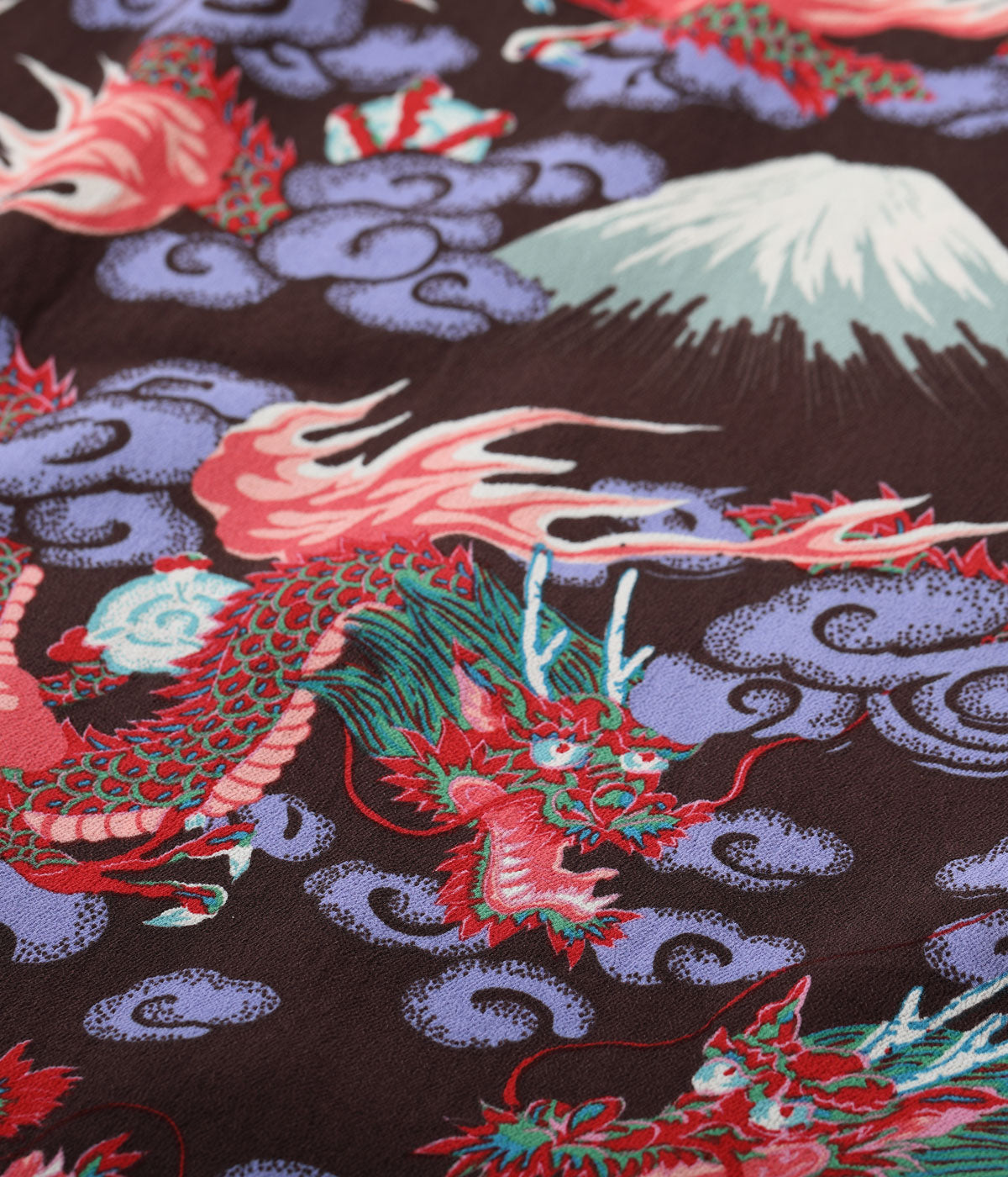 SUN SURF RAYON HAWAIIAN SHIRT “TEAM OF DRAGONS”
