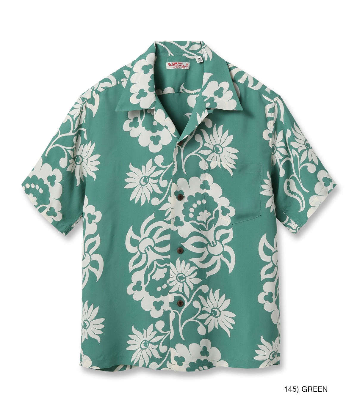 SUN SURF RAYON HAWAIIAN SHIRT “SUNLIGHT FLOWER”
