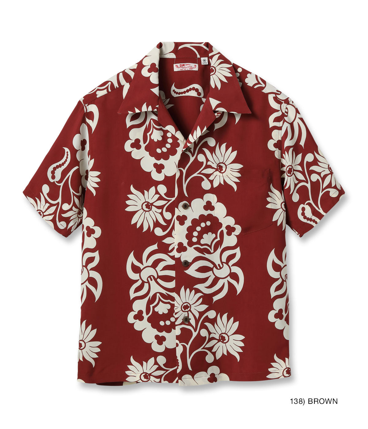 SUN SURF RAYON HAWAIIAN SHIRT “SUNLIGHT FLOWER”