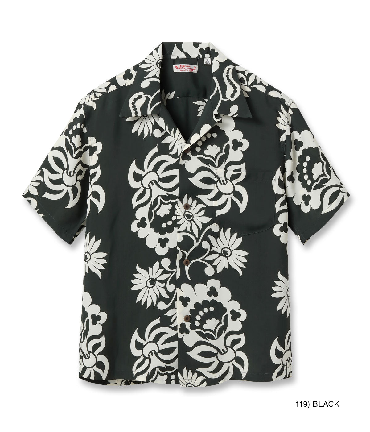 SUN SURF RAYON HAWAIIAN SHIRT “SUNLIGHT FLOWER”