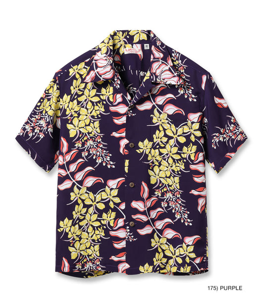 SUN SURF RAYON HAWAIIAN SHIRT “GINGER LILY”