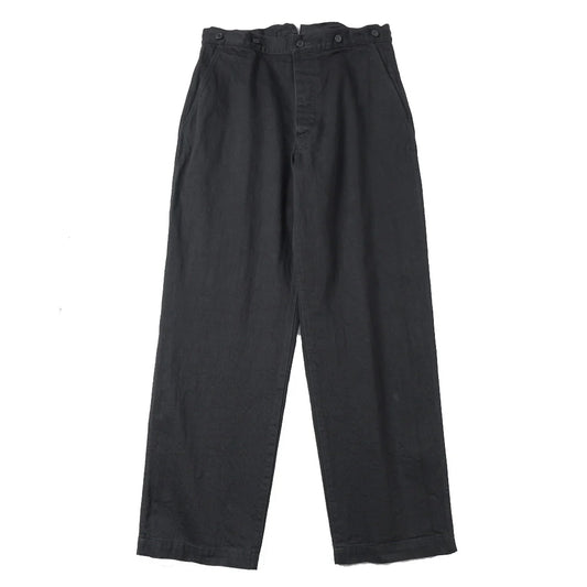 COMOLI Black Denim Overpants