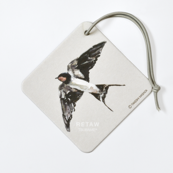 retaW Fragrance Car Tag TSUBAME