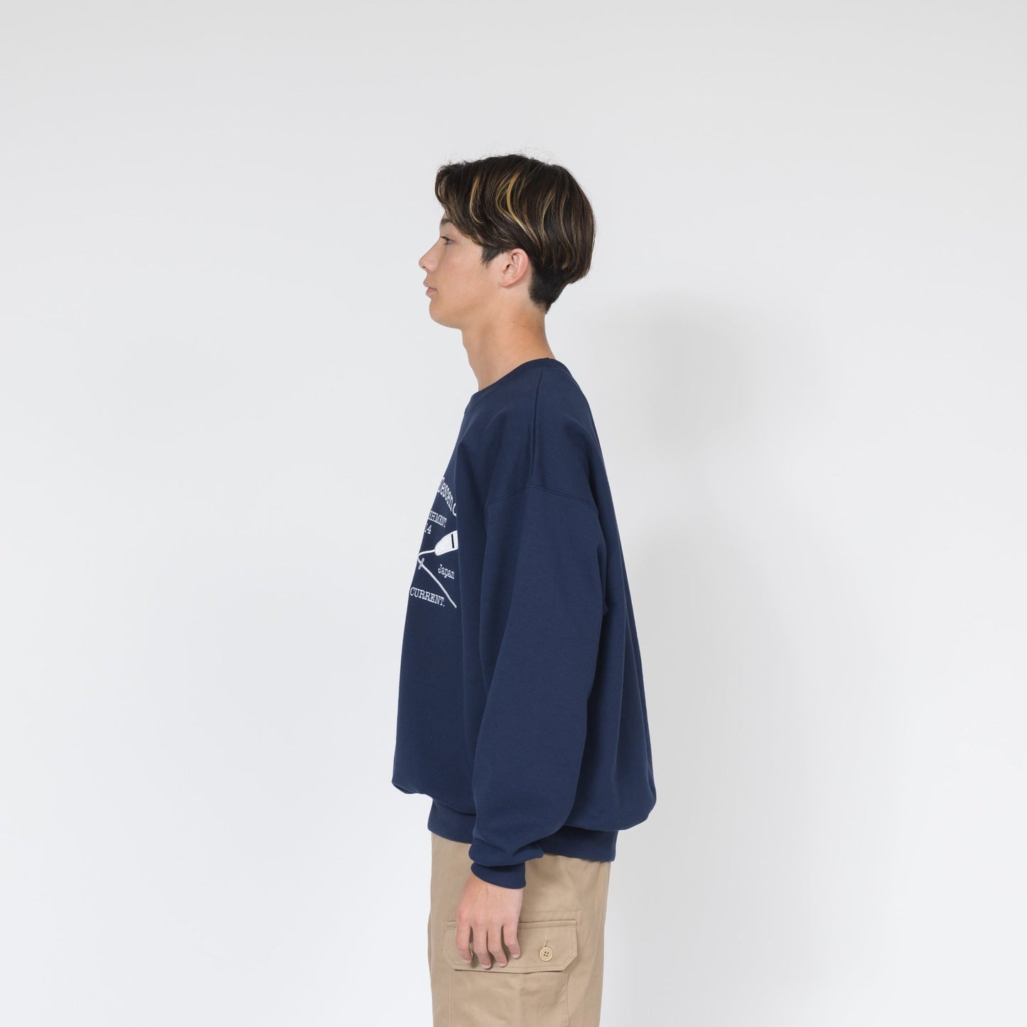 DESCENDANT CROSS PADDLE CREW NECK