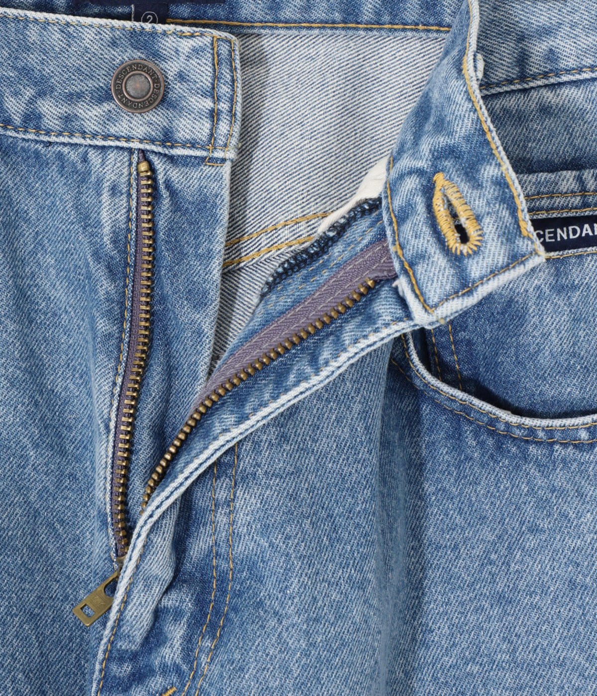 DESCENDANT 1995 DENIM TROUSERS BAGGY