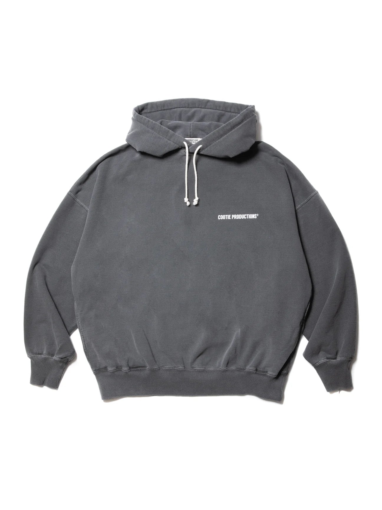 COOTIE PRODUCTIONS PIGMENT DYED OPEN END YARN SWEAT HOODIE