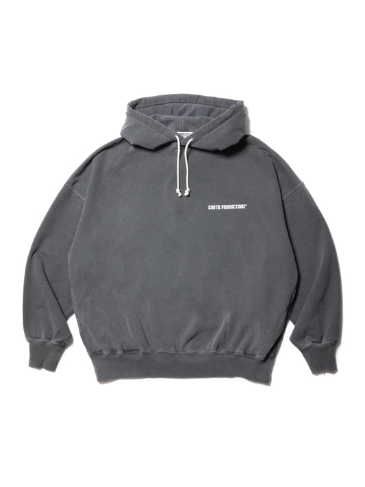 COOTIE PRODUCTIONS PIGMENT DYED OPEN END YARN SWEAT HOODIE