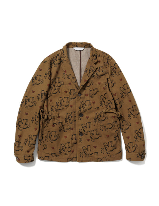 Sasquatchfabrix. LAPEL JACKET "OLIVE BRANCH”