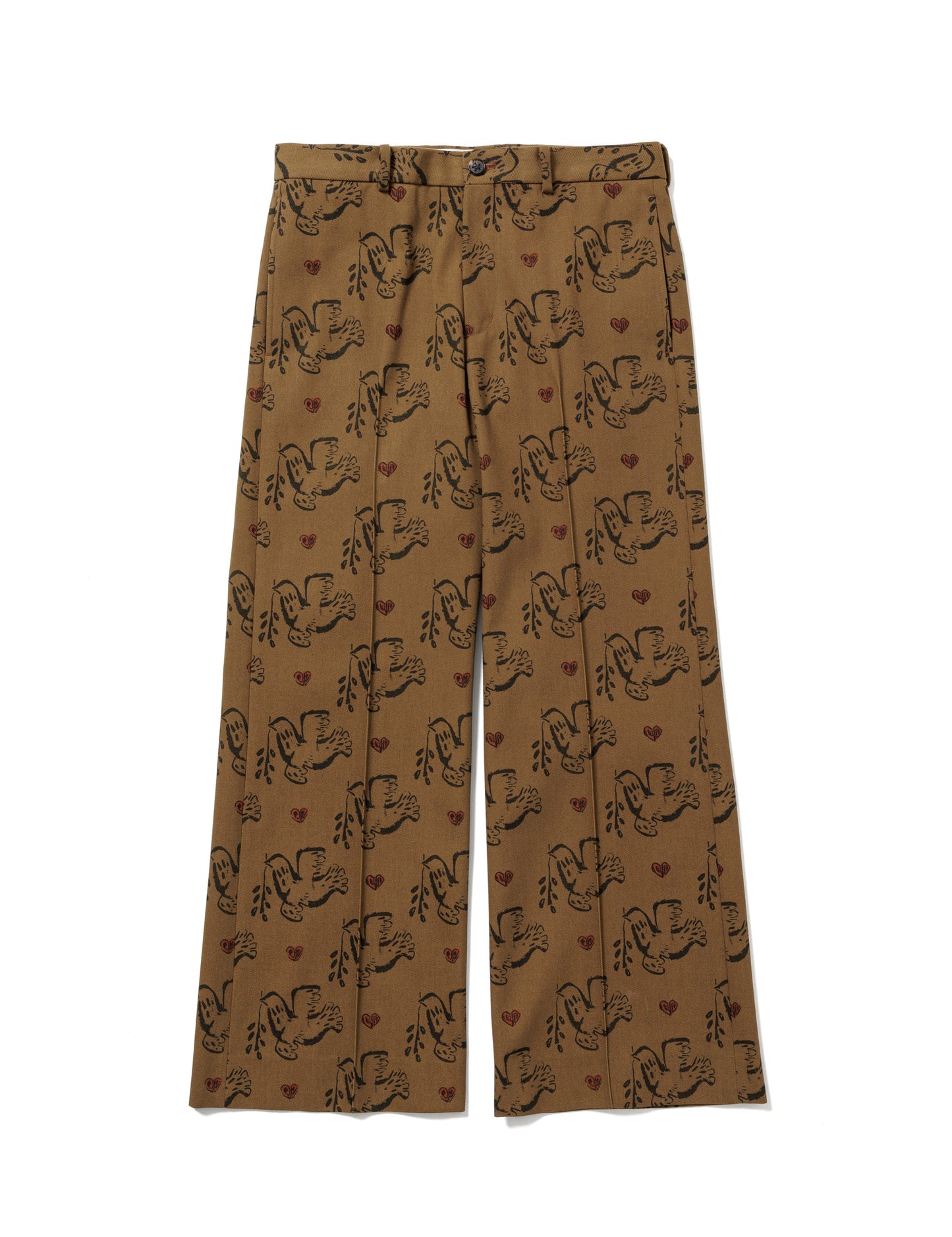 Sasquatchfabrix. SEMI FLARE SLACKS "OLIVE BRANCH”