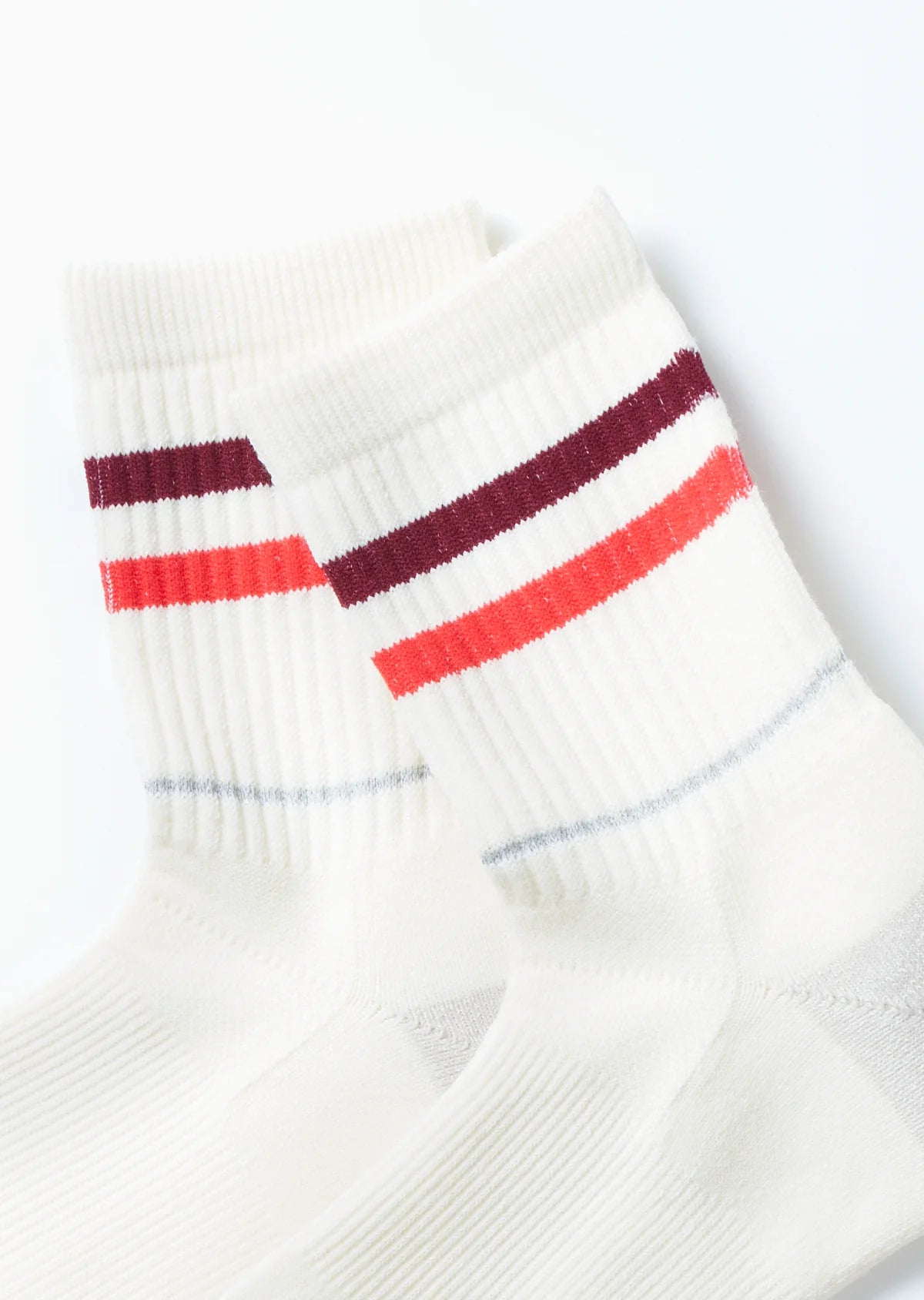 RoToTo ALLROUNDER ”2 STRIPE MERINO CREW”