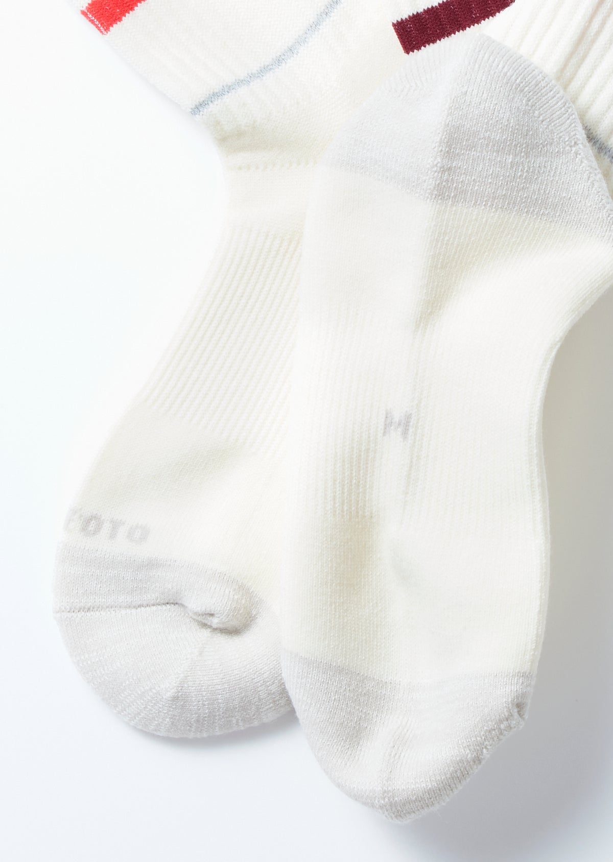 RoToTo ALLROUNDER ”2 STRIPE MERINO CREW”
