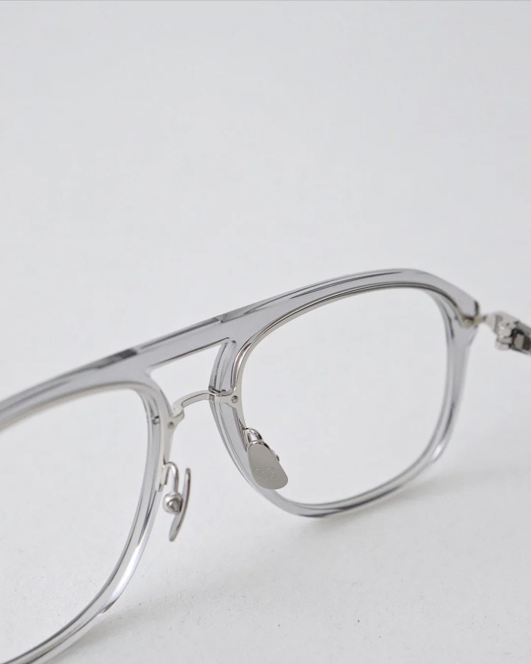 YELLOWS PLUS STAN EYEGLASS FRAME Phanton Gray/Silver