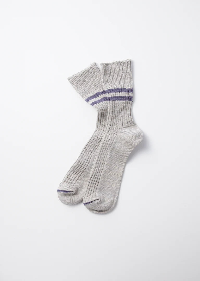 RoToTo HEMP ORGANIC COTTON STRIPE SOCKS