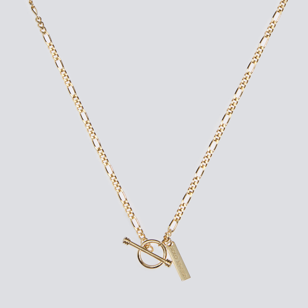 XOLO JEWELRY Figaro Link Necklace -2mm-
