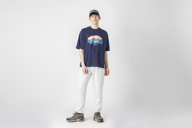 L.L.Bean JAPAN EDITION Canton Mountain Lake Graphic Tee