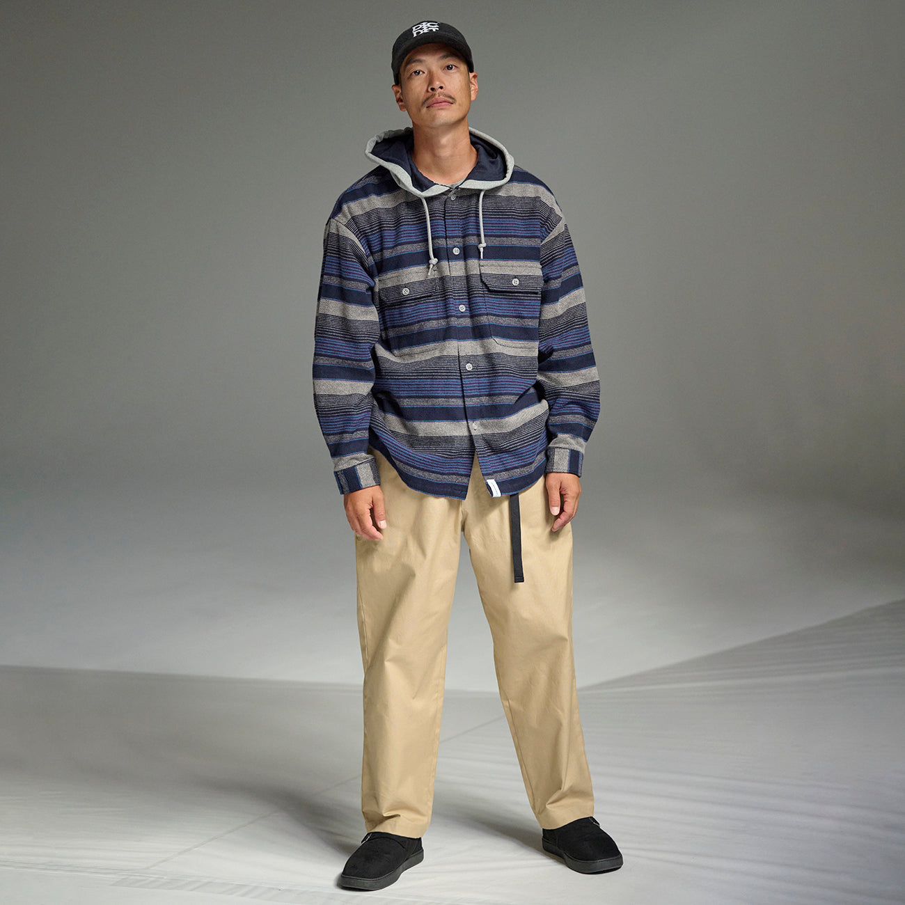 DESCENDANT SPICOLI HOODED LS SHIRT