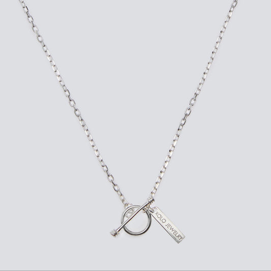 XOLO JEWELRY Oval Cut Link Neckalce