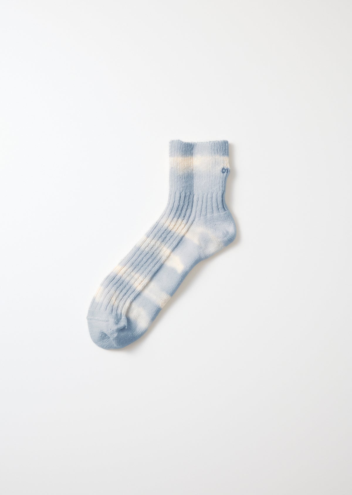 RoToTo TIE DYE RIBBED ANKLE SOCKS