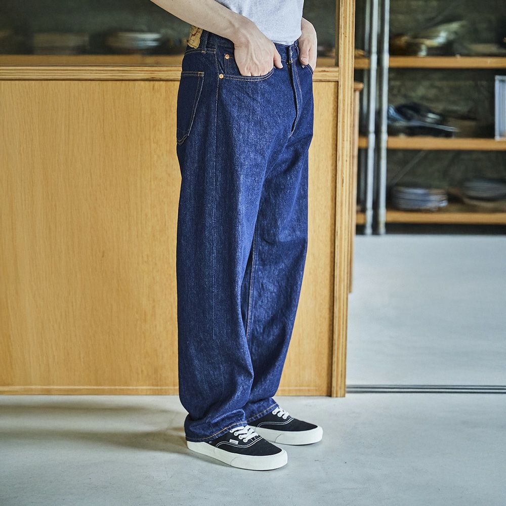 orSlow 101 DAD’S FIT DENIM PANTS